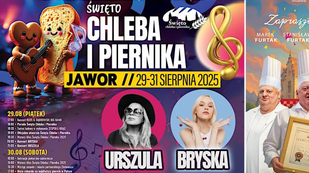 Jawor zaprasza na Święto Chleba i Piernika! Pachnący rynek i trzy dni zabawy
